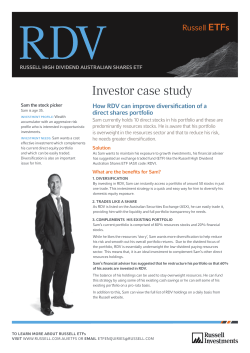 Investor case study - Russell Investments