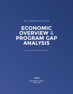 2014 Gap Analysis Report