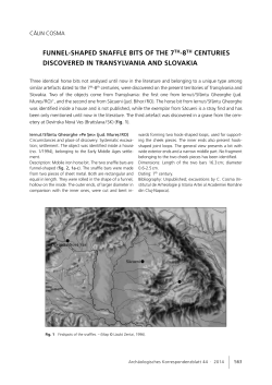 funnel-Shaped Snaffle BitS of the 7th