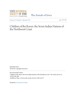 Children of the Raven: the Seven Indian Nations of the Northwest