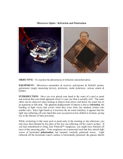 Microwave Optics - Rutgers Physics