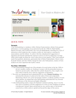 Color Field Painting