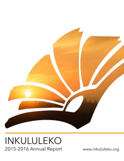 Inkululeko annual report