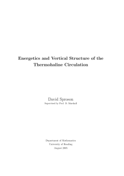 Energetics and Vertical Structure of the Thermohaline Circulation
