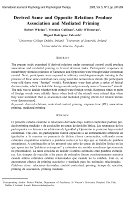 Derived Same and Opposite Relations Produce Association and