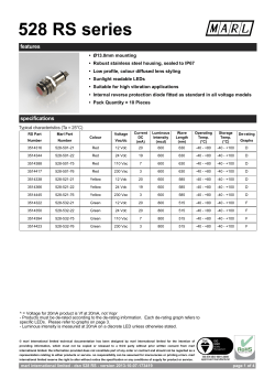 528 RS series - Electrocomponents