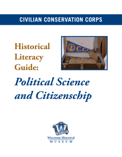 Civilian Conservation Corps - Wisconsin Historical Museum