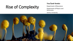 Rise of Complexity