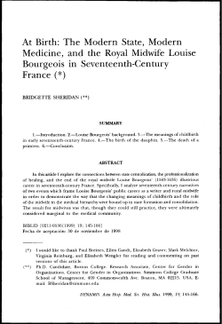 At Birth: The Modern State, Modern Medicine, and the