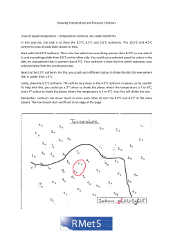 Drawing Temperature and Pressure Contours- intermediate