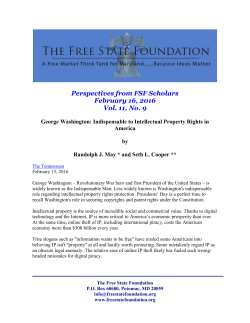 Indispensable to Intellectual Property Rights in America