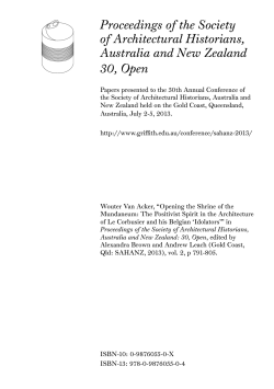 Opening the Shrine of the Mundaneum