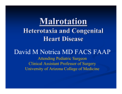 Malrotation - Pediatric Surgeons of Phoenix