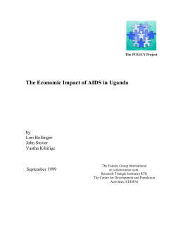 The Economic Impact of AIDS in Uganda