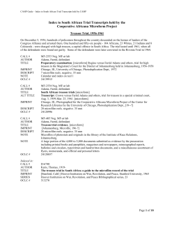 Guide - Center for Research Libraries