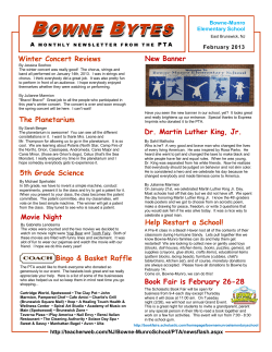 bowne bytes bowne bytes - East Brunswick Public Schools