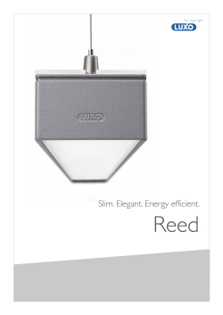 Slim. Elegant. Energy efficient.