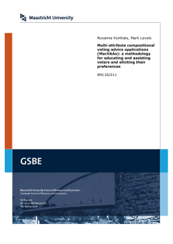 Roxanne Korthals, Mark Levels Multi-attribute compositional voting