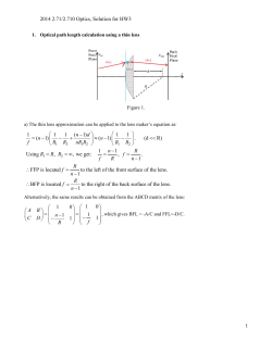 Solutions to Problem Set 3