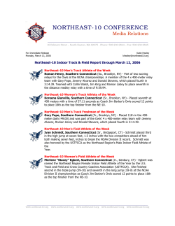 NORTHEAST-10 CONFERENCE