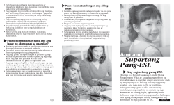 Ano ang Suportang Pang-ESL Ang suportang pang-ESL