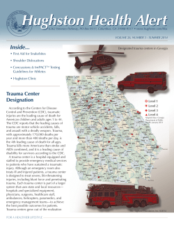 Hughston Health Alert