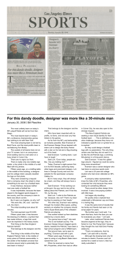 Los Angeles Times - Evenson Design Group