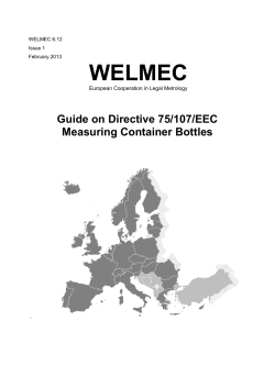 WELMEC Guide