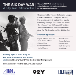 THE SIX DAY WAR - New York - Anti