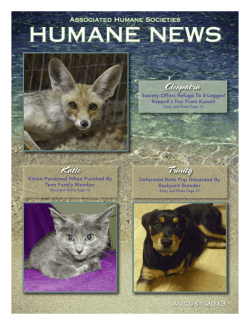 Cleopatra Trinity Katie - Associated Humane Societies