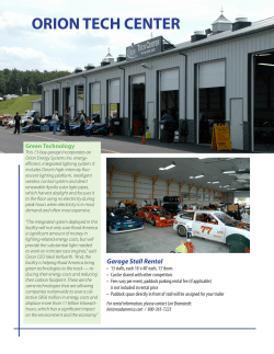 ORION TECH CENTER