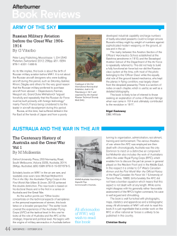Book Reviews ARMY OF THE SKY