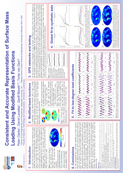 Consistent and Accurate Representation of Surface Mass