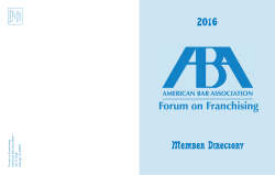 Member Directory - American Bar Association