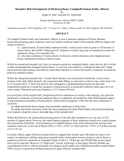 Meander Belt Entrapment of Hydrocarbons, Campbell