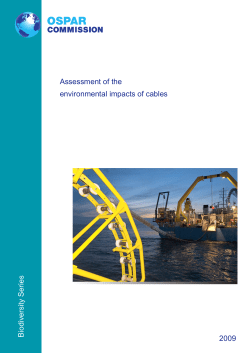 Assessment of the environmental impacts of cables