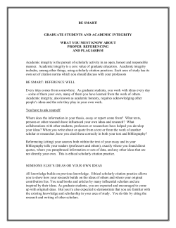 Be Smart - Concordia University