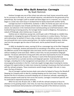 People Who Built America: Carnegie