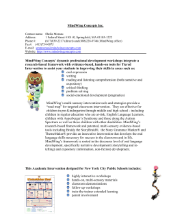 Page 1 of 39 MindWing Concepts Inc. MindWing Concepts` dynamic