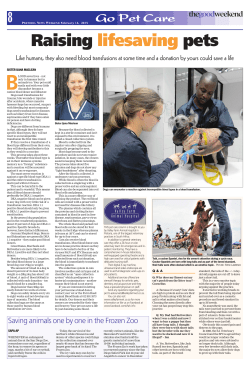 Raising lifesaving pets - Valley Farm Animal Hospital