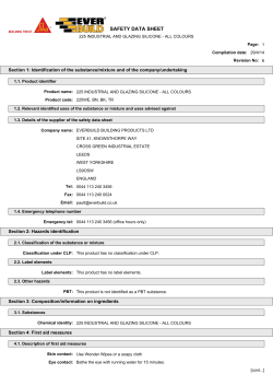 225 INDUSTRIAL AND GLAZING SILICONE