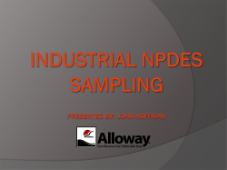 Hold Time - Ohio Water Environment Association