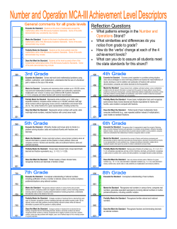 Number and Operation