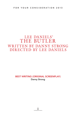 Lee Daniel`s The Butler