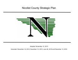 Nicollet County Strategic Plan