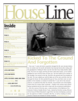 December 2011 - House of Ruth Maryland