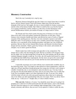Bloomery Construction