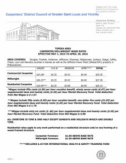 *Wages include fifty cents ($.50) per hour vacation benefit, ninety