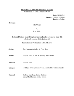 R. v. SJP, 2016 NSPC 50 Date