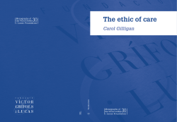 The ethic of care - Fundacio Grifols